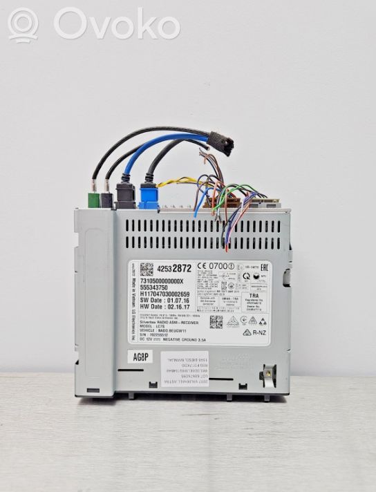 Opel Astra K Panel radia 