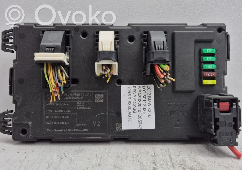 BMW 3 F30 F35 F31 Comfort/convenience module 