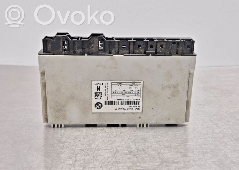 BMW X6 E71 Seat control module 