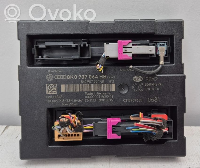 Audi A4 S4 B8 8K Central body control module 