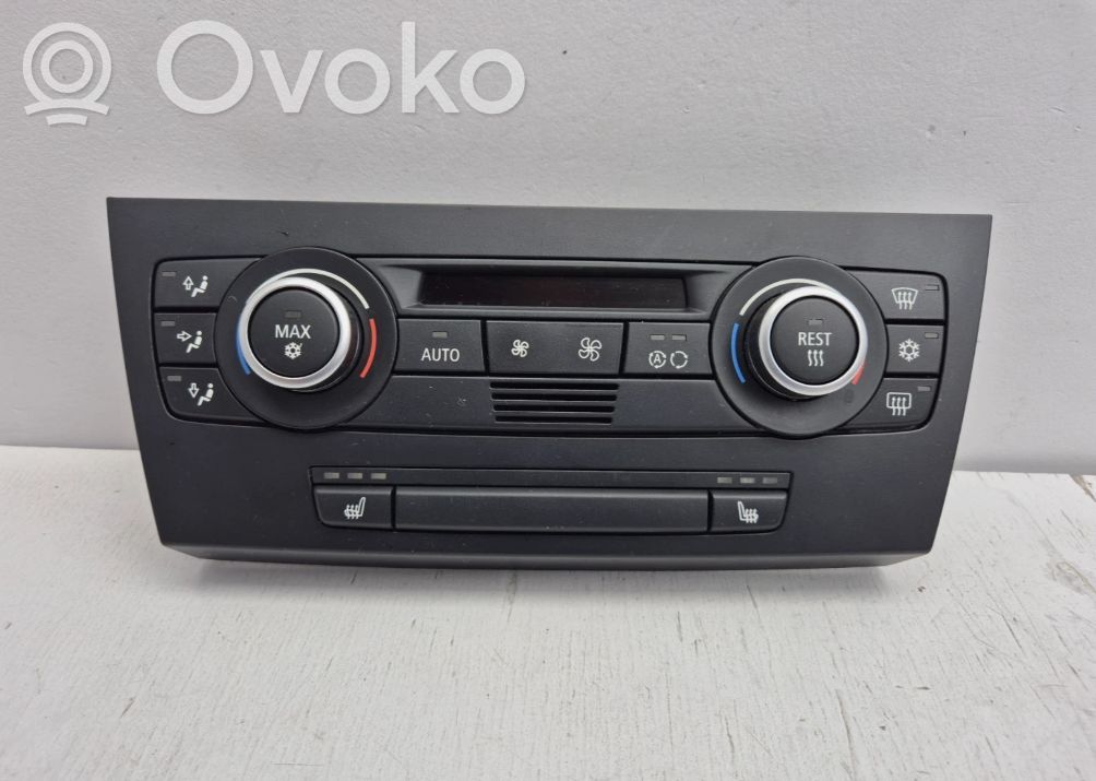 BMW 3 E90 E91 Gaisa kondicioniera / klimata kontroles / salona apsildes vadības bloks (salonā) 