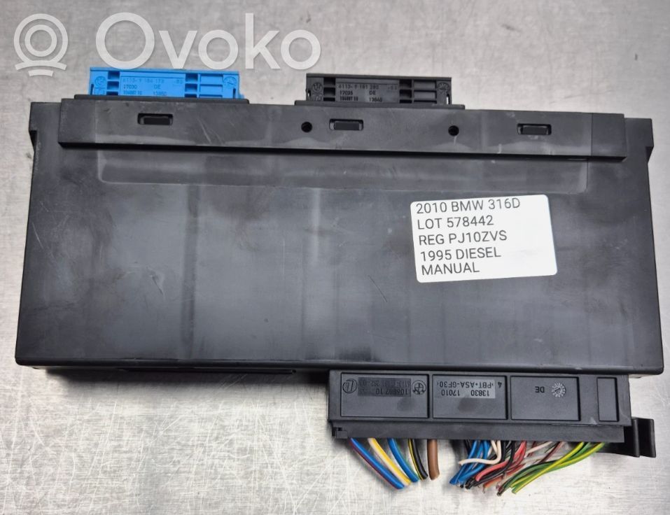 BMW 3 E90 E91 Modul confort 