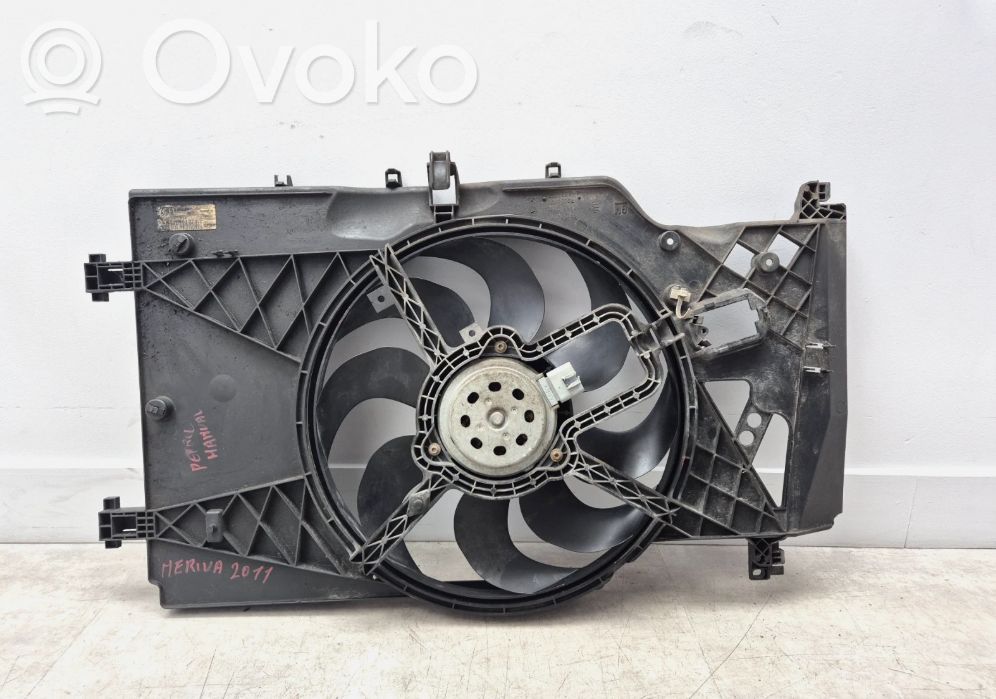 Opel Meriva B Ventilatoru komplekts 