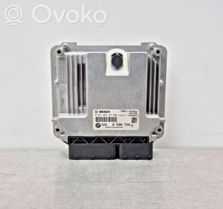 BMW 1 F20 F21 Variklio valdymo blokas 