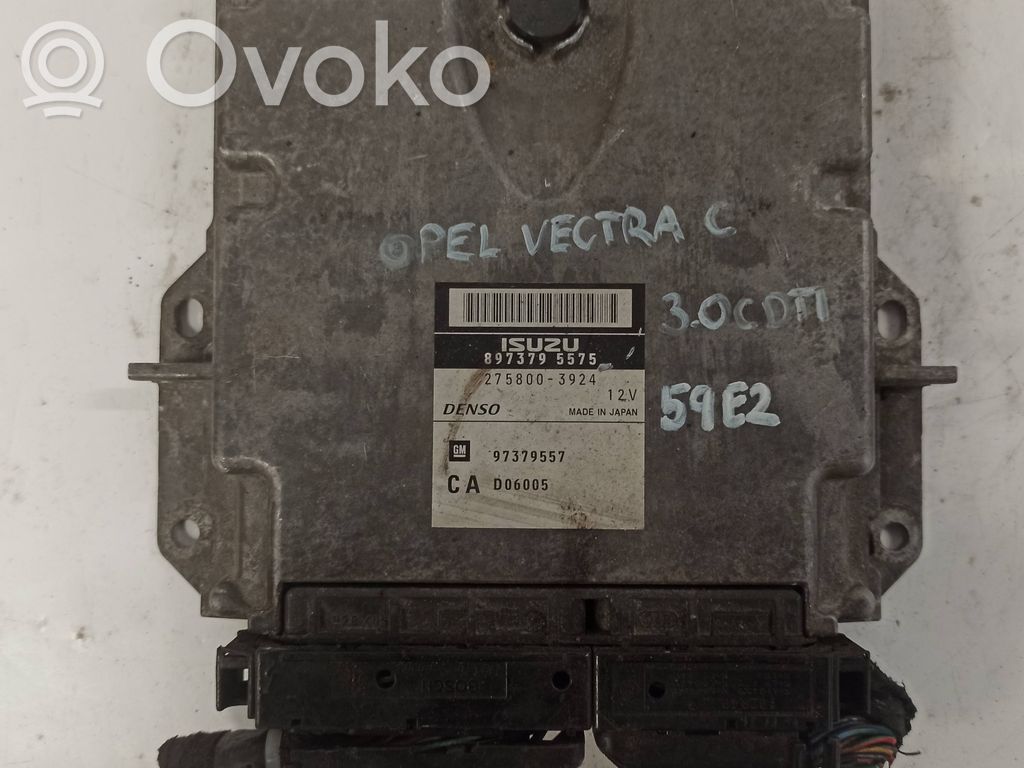 Opel Vectra C Komputer / Sterownik ECU silnika 