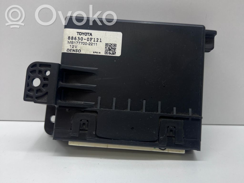 Toyota Verso Climate control unit 
