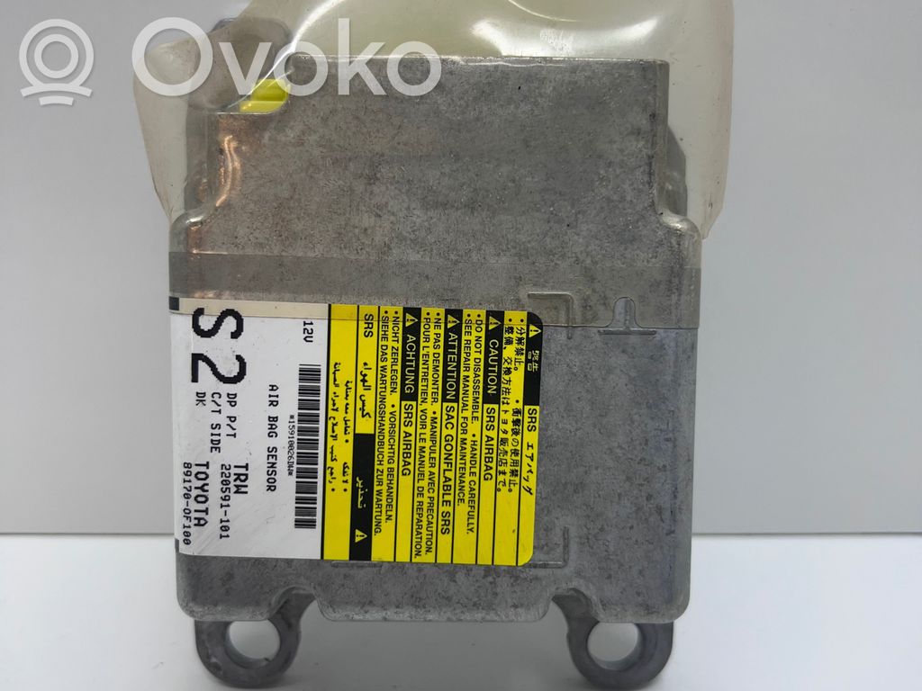 Toyota Verso Airbag control unit/module 