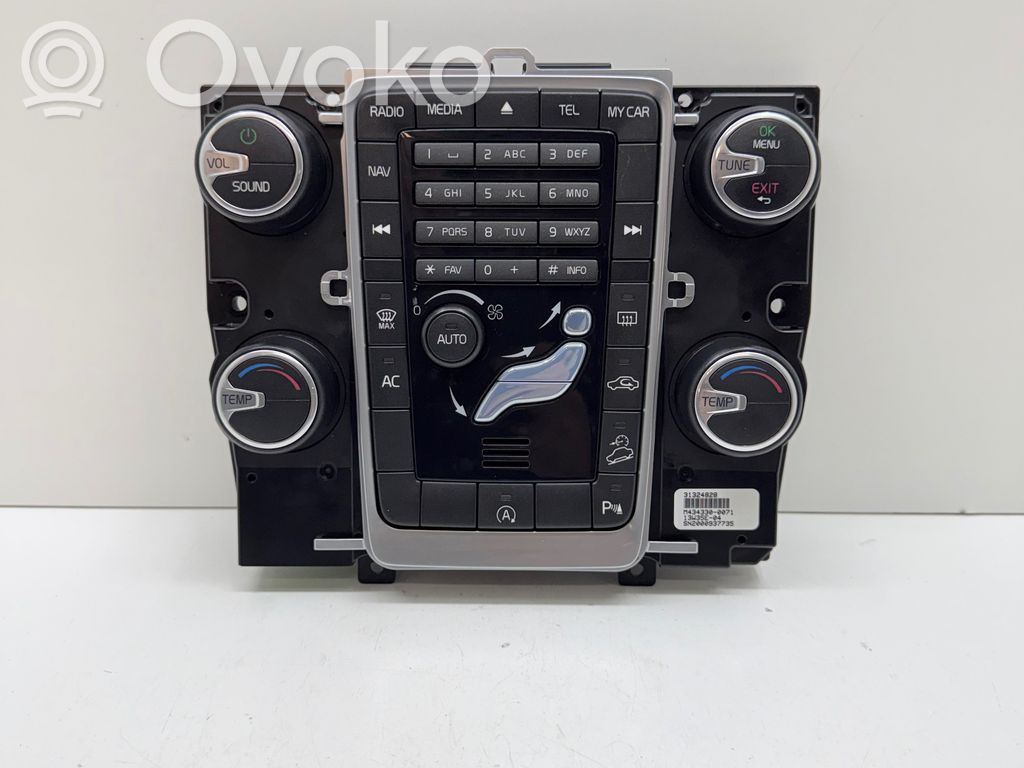 Climate control unit   31324828,13W35E04,SN2000937735,M4343300071