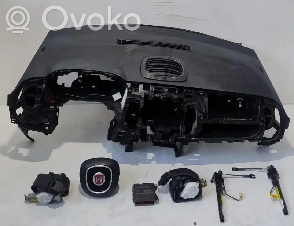 Fiat 500L Oro pagalvių komplektas su panele 