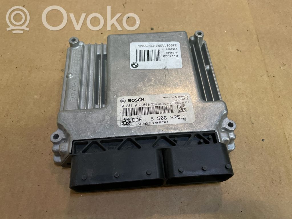 Variklio valdymo blokas   8506375,0281016069,030218632
