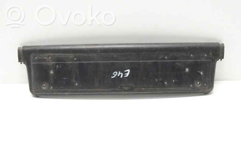 BMW 3 E46 Support de plaque d'immatriculation 