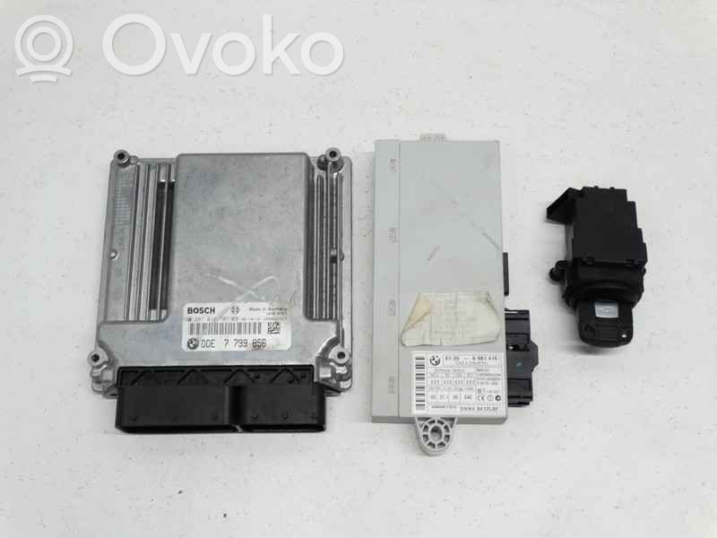 Engine ECU kit and lock set   0281012707,0005882,6162482,VDMS12