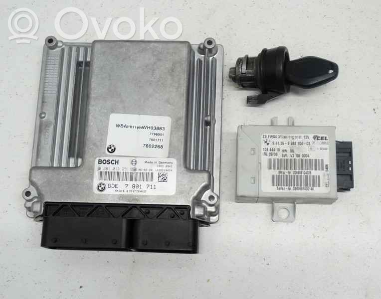 BMW X3 E83 Kit cu ECU motor și set închidere uși 