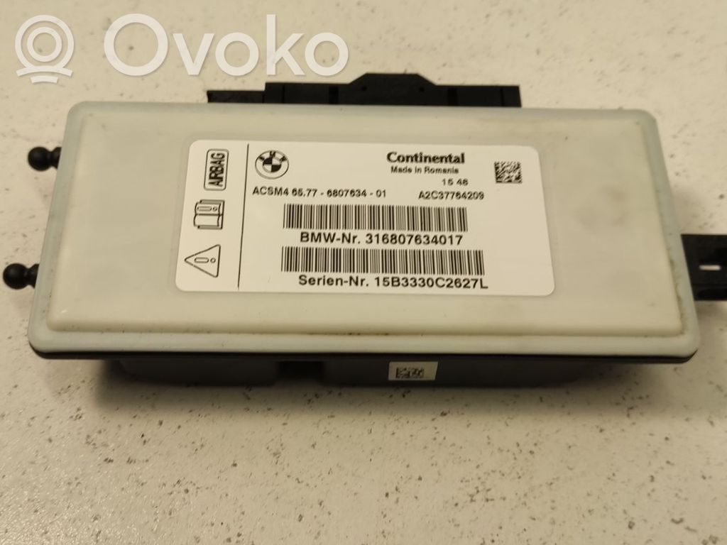 BMW X5 F15 Sterownik / Moduł Airbag 