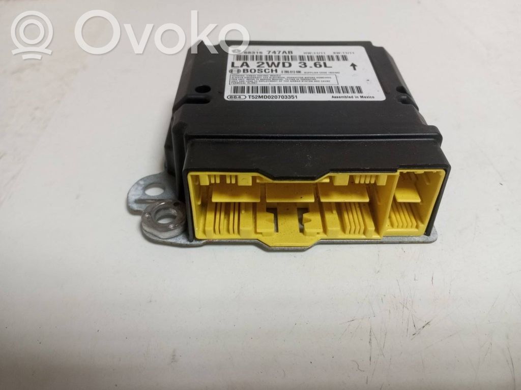 Airbag control unit/module   68316747AB,0285013690,T52MD020703351,2WD36