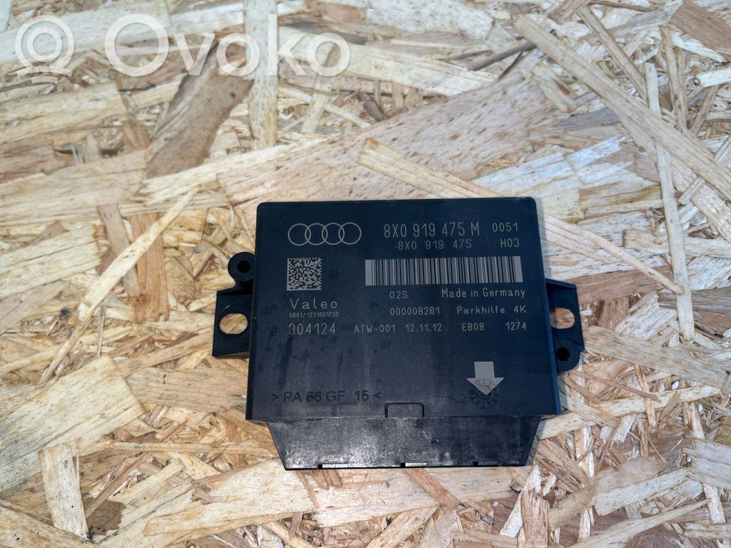 Audi Q3 8U Pysäköintitutkan (PCD) ohjainlaite/moduuli 
