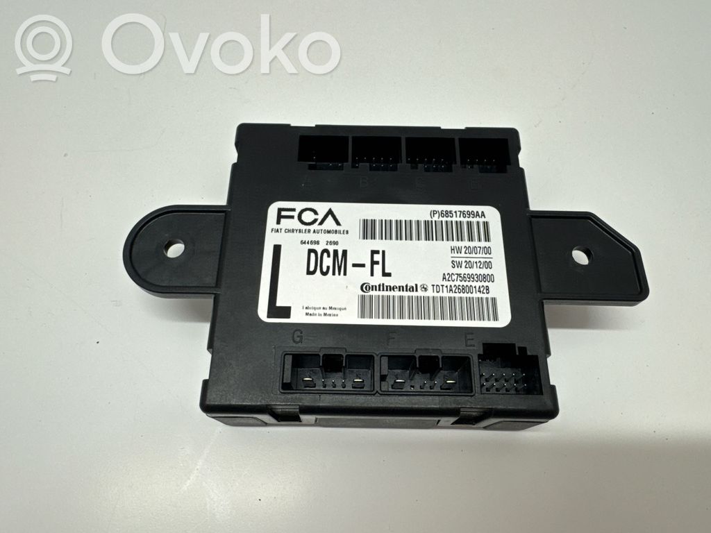 Door control unit/module   68517699AA,A2C7569930800,TDT1A26800142B,644698