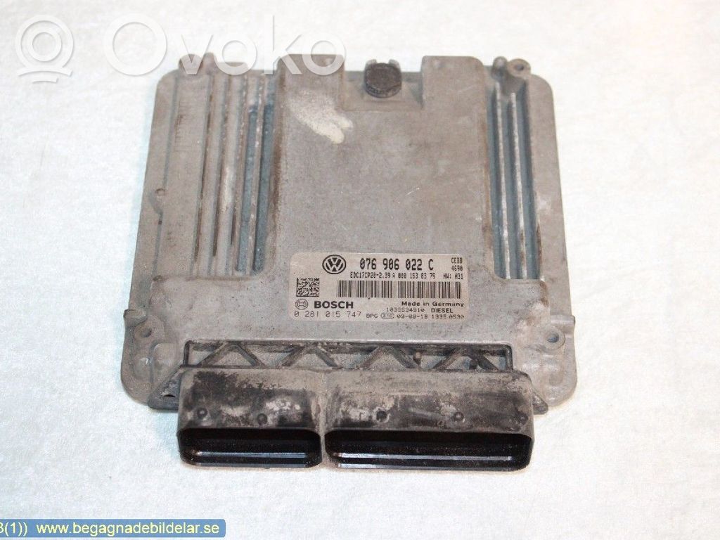 Volkswagen Crafter Injection control unit/module 