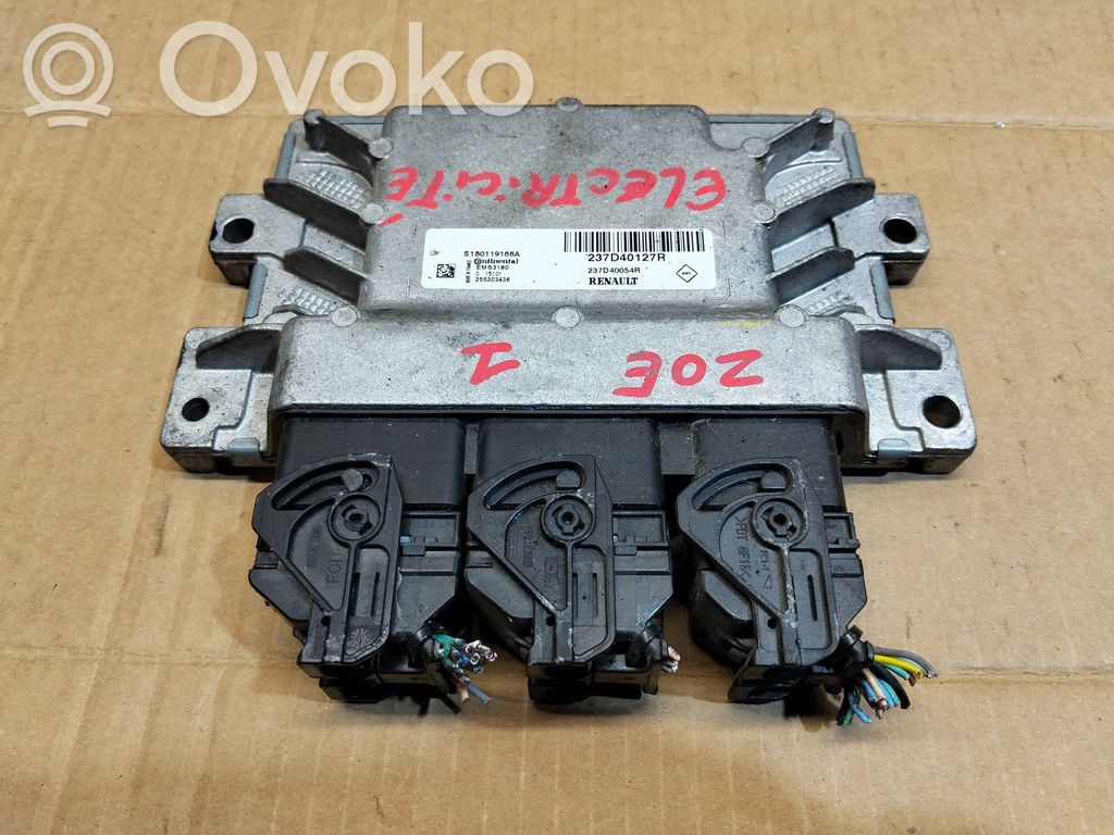 Engine control unit/module ECU   237D40054R,237D40127R,S180119166A