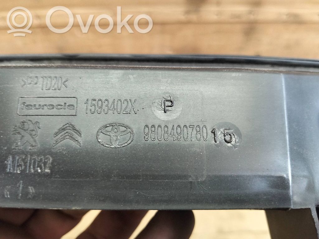 Панель радиаторов   9808490780,1593402X