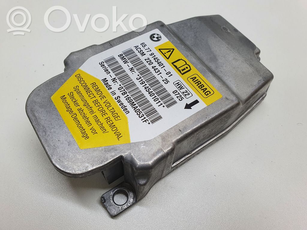 Airbag control unit/module   9145401,65779145401,2204431