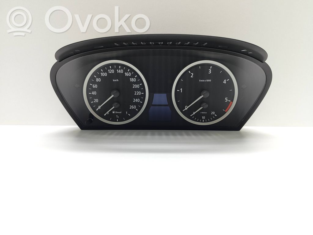 BMW 5 E60 E61 Speedometer (instrument cluster) 