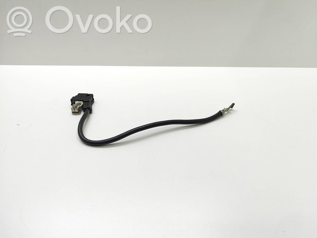 BMW 5 F10 F11 Minus / Klema / Przewód akumulatora 