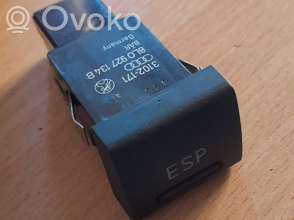 ESP (stability program) switch   3102171,8L0927134B