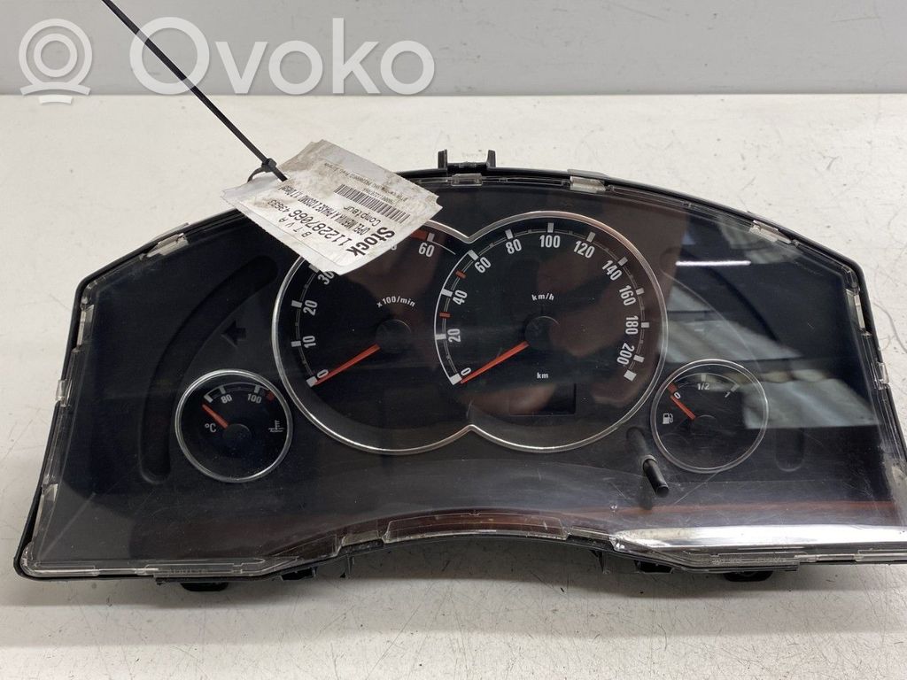 Opel Meriva A Vitezometru (grup de instrumente) 