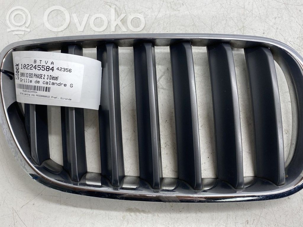BMW X3 E83 Oberes Gitter vorne 