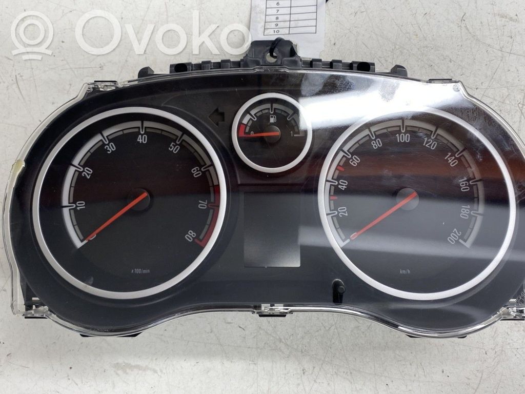 Opel Corsa D Vitezometru (grup de instrumente) 