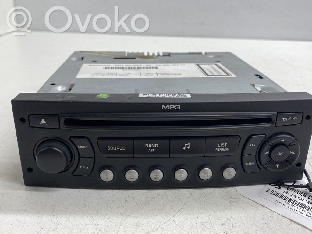 Citroen C5 Panel / Radioodtwarzacz CD/DVD/GPS 