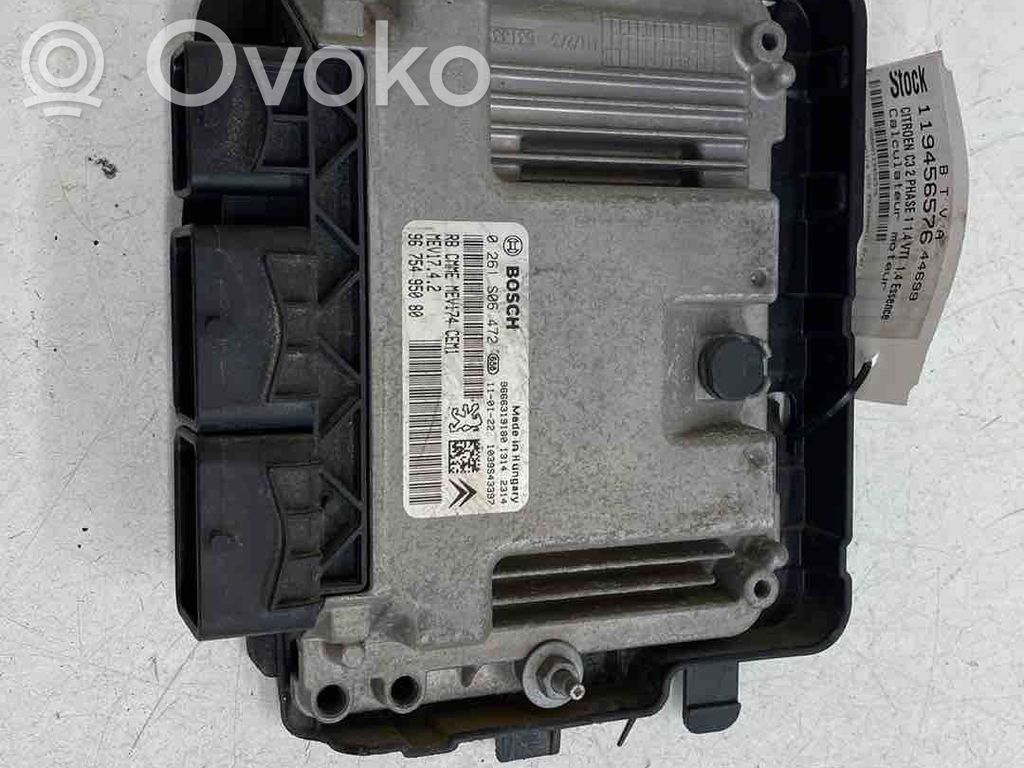 Citroen C3 Unitate/modul de control motor 