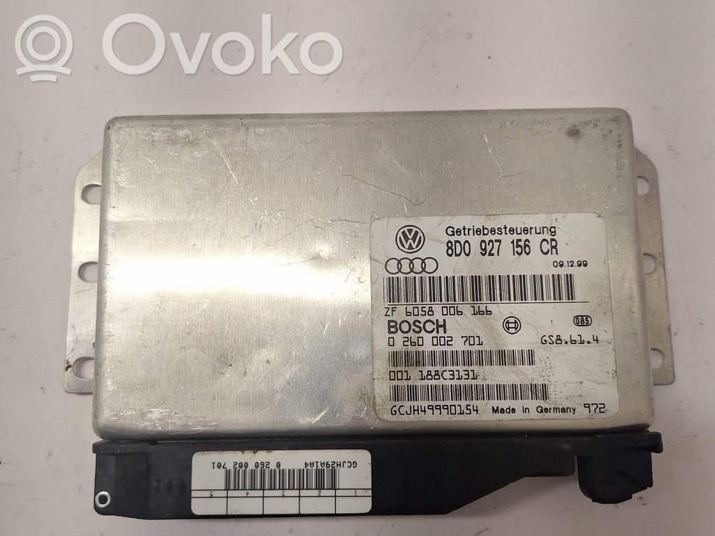 Audi A4 S4 B5 8D Vaihdelaatikon ohjainlaite/moduuli 