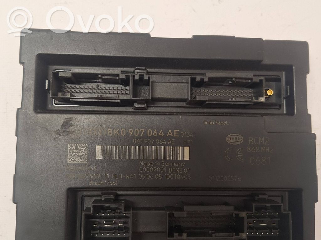 Audi A4 S4 B8 8K Mukavuusmoduuli 