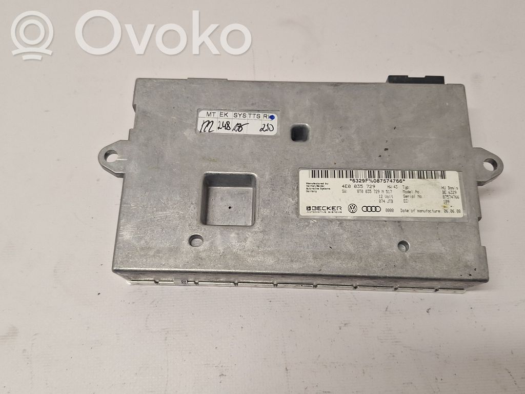 Multimedian ohjauslaite   4E0035729,8T0035729N