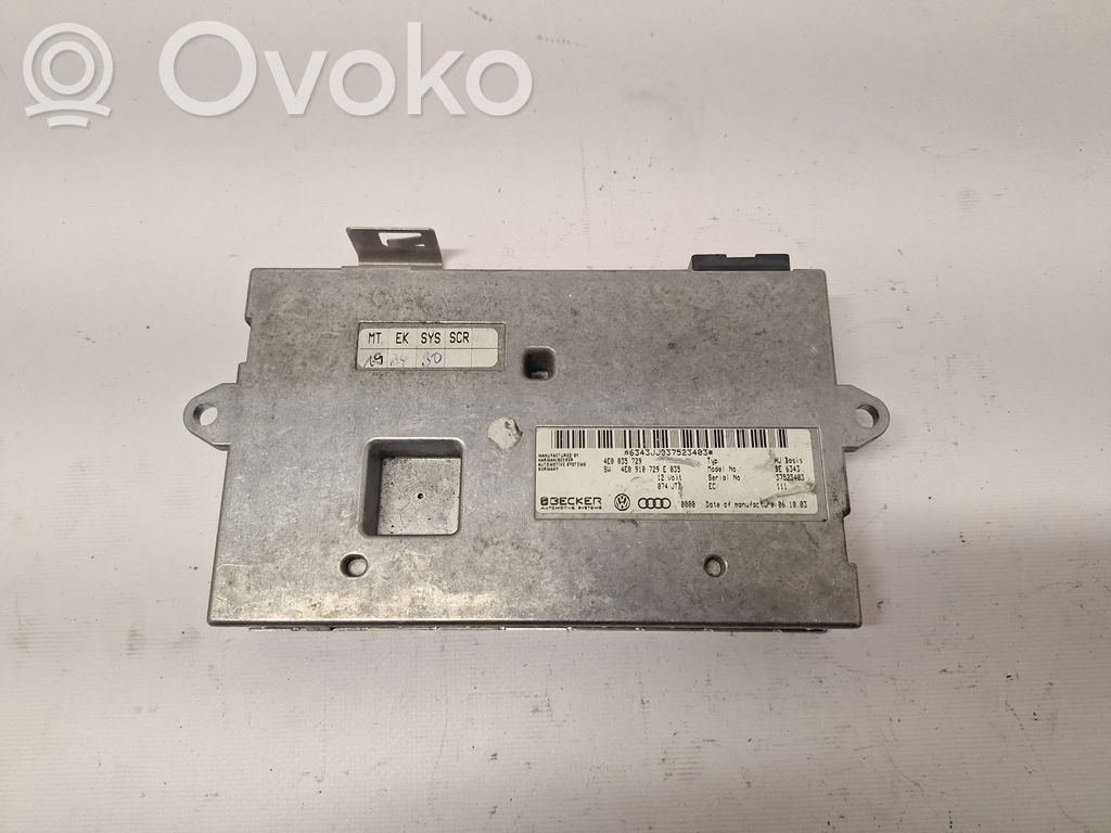 Audi A6 S6 C6 4F Unidad de control MMI 
