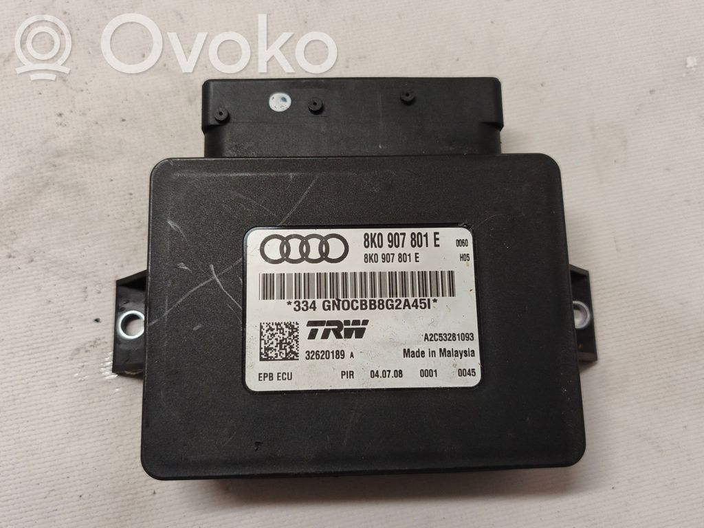 Audi A4 S4 B8 8K Hand brake control module 