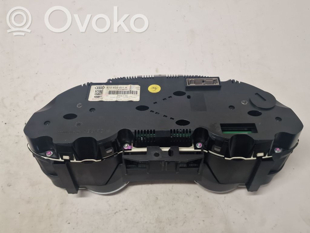 Audi A5 8T 8F Speedometer (instrument cluster) 