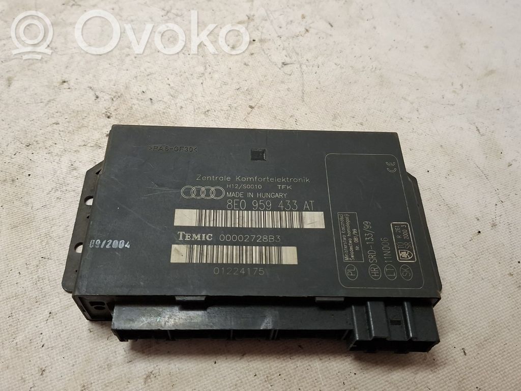 Audi A4 S4 B6 8E 8H Module confort 