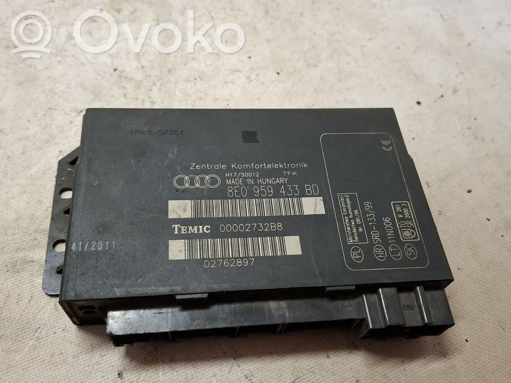 Audi A4 S4 B6 8E 8H Module confort 