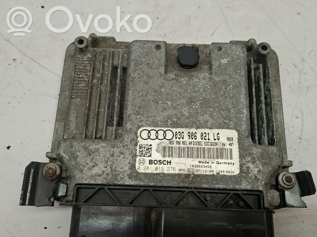 Audi A3 S3 8P Engine control unit/module 