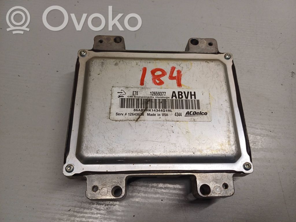 Engine control unit/module   12659377,12643636,86ABRHX1434401KL