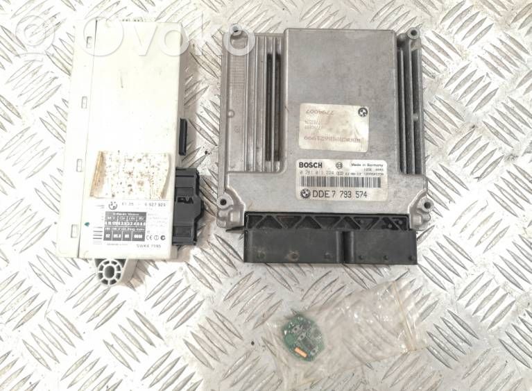 BMW 5 E60 E61 Engine ECU kit and lock set 