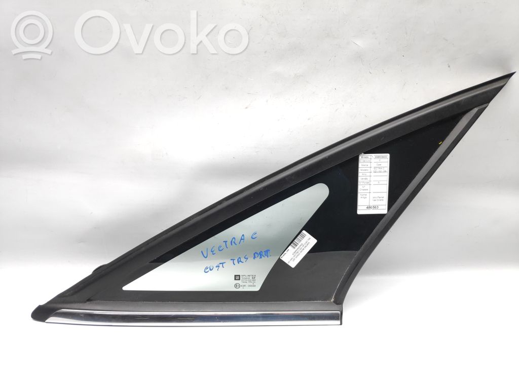 Opel Vectra C Vidrio lateral trasero 