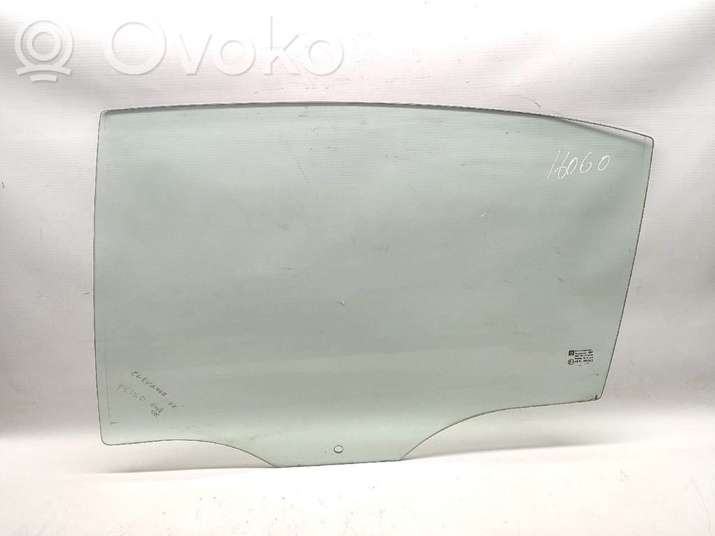 Opel Vectra C Rear door window glass 