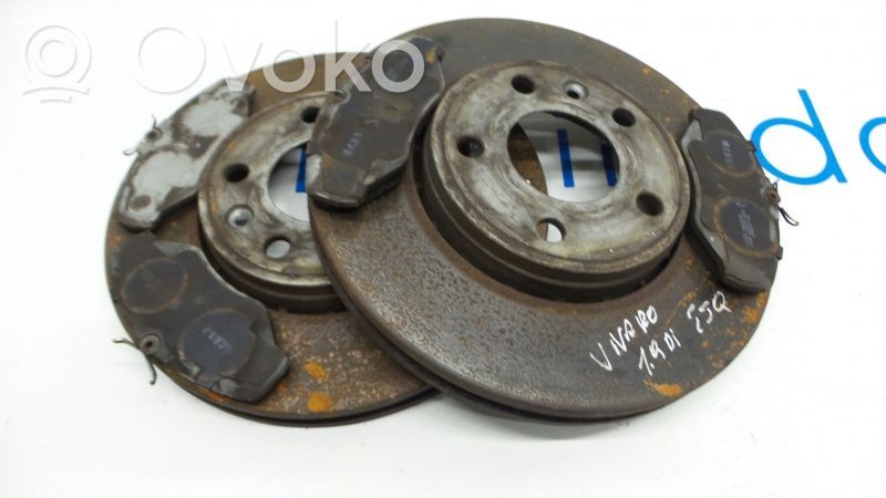 Renault Trafic II (X83) Front brake disc 