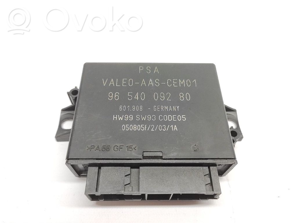 Citroen C3 Parking PDC sensor display screen 