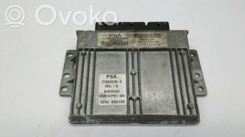 Citroen C2 Engine control unit/module 