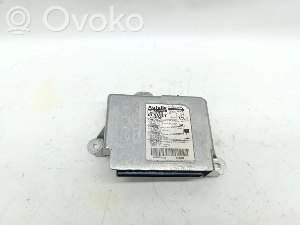 Airbag control unit/module   8200682381,607139300